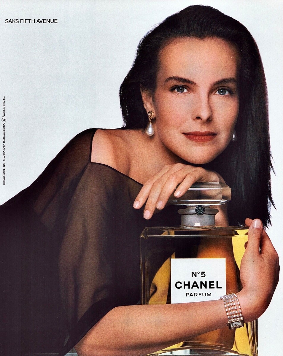1990 CHANEL NO 5 PERFUME ~ The Classic Bottle ~ VINTAGE MAGAZINE