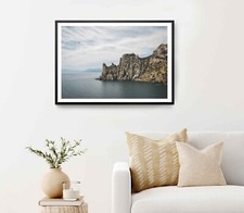 Galitsin Trail & Blue Bay With Black Sea Poster Premium Quality Choose your Size