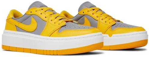 Nike Air Jordan 1 Elevate Low Cement Grey Varsity Maize DH7004-017 Women Size 12 - 第 3/5 張圖片
