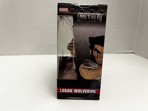 Caja de botín fundida a presión Logan Wolverine Marvel X-Men Jada Metals M239 EXCLUSIVA - Imagen 6 de 8