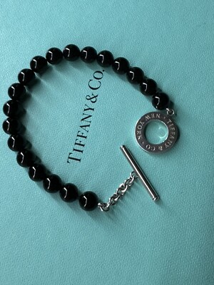 Vintage Tiffany  Toggle bracelet ティファニー Authentic Tiffany & Co. Sterling Silver Heart Tag Toggle