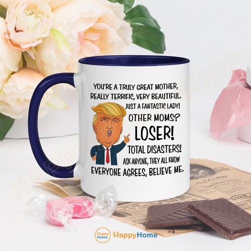 Funny Mug Mother's Day Gift for Mom Donald Trump Great Mother Coffee Mug -M006 - Picture 3 of 13