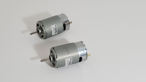 Mabushi RS-550PF DC Motors (2 Motor Lot)