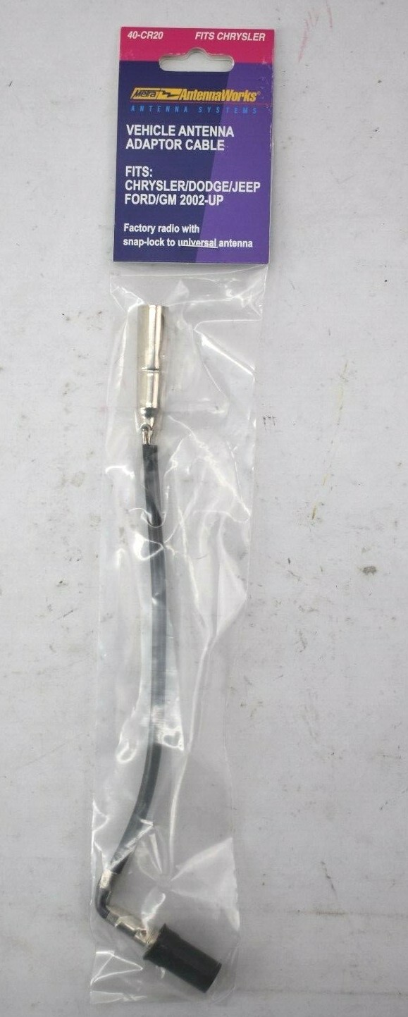 Antenna Adapter For 2002 & Up Chrysler Vehicles - Connect Aftermarket Radios - AD-CH-2