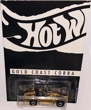 Gold CLASSIC COBRA Pickup Custom Hot Wheels Gold Coast Shelby Cobra Series w/ BW