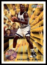 1993-94 Fleer Award Winners Shaquille O'Neal Orlando Magic #231 B