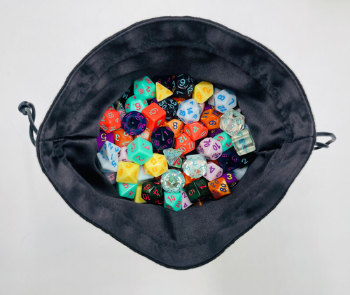 Star Trek TOS Hand Made Science Insignia Large Dice/Phone Pouch with Black Trim - Picture 6 of 7