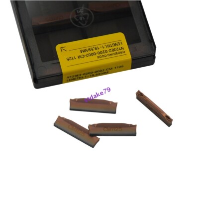 New 10pcs N123E2-0200-0002-CM 1125, CNC Carbide Inserts