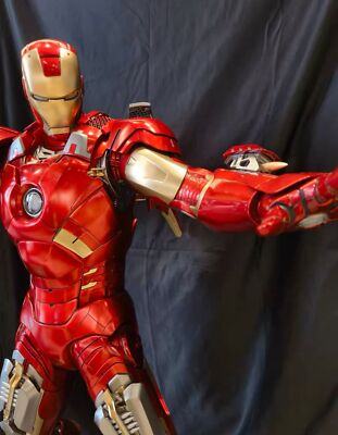 Queen studios QS Mark 7 MK7 Iron Man 1/2 Scale Statue In Stock | eBay
