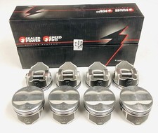 Speed Pro Forged Coated Skirt Flat Top 4vr Pistons Set8 For Pontiac 400 .060 Speed Pro Forged Coated Skirt Flat Top 4vr Pistons Set8 For Pontiac 400 .060