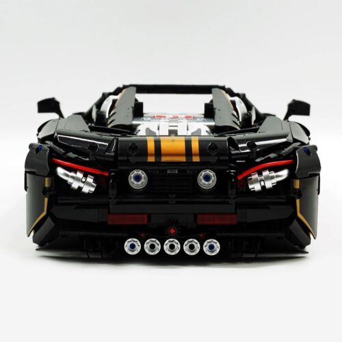 3658pcs GULY 10625 MKLUN 720S Sportcar 1:8 Building Block SET Toy Static Version - Picture 16 of 17