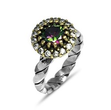 Handmade Authentic Ring Jewelry Made of Sterling Silver