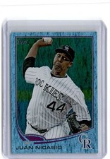 2013 Topps Sapphire Juan Nicasio 25/25 Colorado Rockies #380