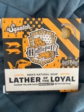 SQUATCH LATHER OF THE LOYAL HARRY POTTER LIMITED EDITION BAR SOAP 5 OZ - NEW
