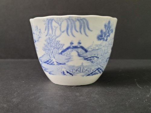 MILES MASON Cup and Saucer, Blue and white Chinoiserie Pattern, C 1810 VGC - Picture 13 of 17