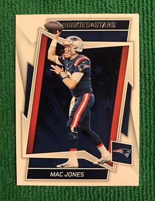 2022 Panini ROOKIES & STARS Football - MAC JONES - New England Patriots - #68