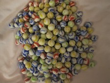 2 POUNDS 5/8 INCH 16MM FROSTED OLD FASHION ASSORTMENT MEGA / VACOR MARBLES