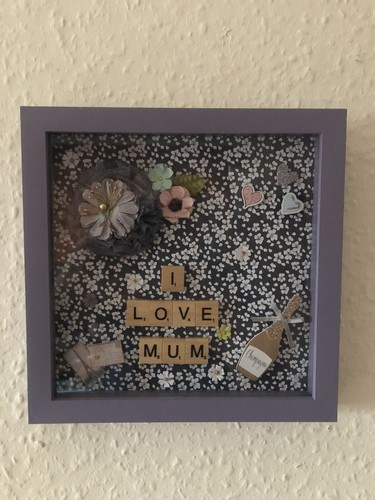Mothers Day Box Frame Picture Mother’s Day Present for mum - Picture 2 of 2