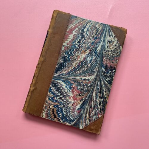 1807 - 1907 ANTIQUE LEATHER BOOK LOT 16BKS SCOTT PROSE CICERONIS BROWNING HG WEL - Picture 7 of 24