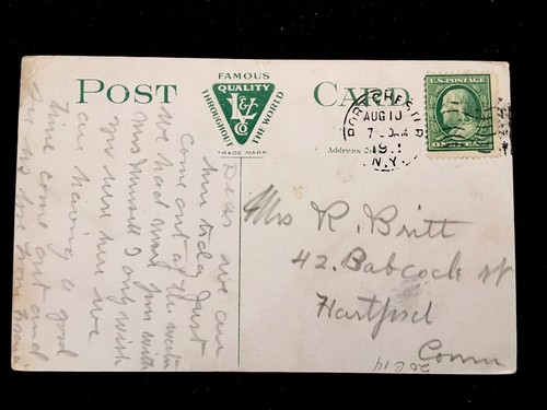 c1911 Rye Beach Inn, Rye Beach, New York Vintage Rare Postcard - Picture 2 of 2