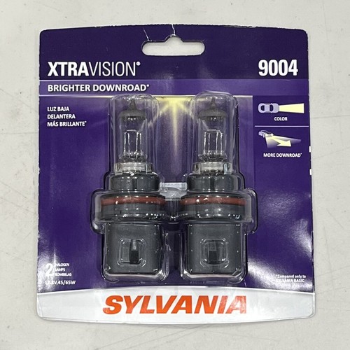 Sylvania 9004 XtraVision XV.BP2 Halogen Headlight Pair Set 2 Bulbs - Picture 4 of 4