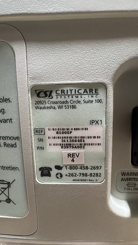 CSI Criticare Ngenuity 8100E series Monitor - Picture 6 of 20