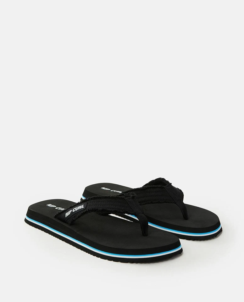 Sandalia de punta abierta para hombre Rip Curl ~ Shred Back negro - Imagen 2 de 4