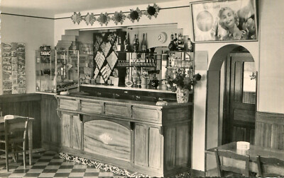 BALLAN MIRE Bar Tabak Heilige Rose tolle Holztheke Poster Pub Coca Cola