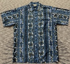 Vintage Hawaiian Shirt Loop Collar Tropicana Honolulu Hawaii Tiki Aloha Size S