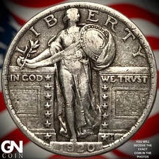 1920 P Standing Liberty Quarter Y7552