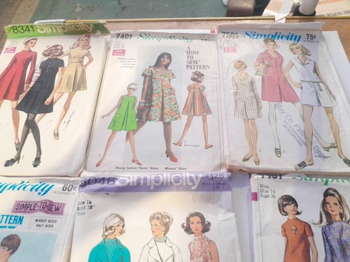 Over 80 Vintage Sewing Patterns 28 McCalls, 10 Butterick, 40 Simplicity, 4 Vogue - Picture 16 of 24