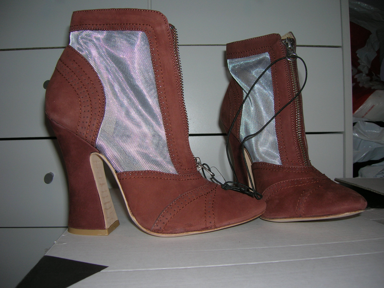 Stiefel Größe UK 5 EU 38 Natural Suede H&M Stiefel Größe UK 5 EU 38 Natural Suede H&M