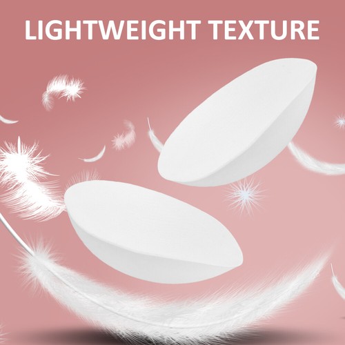 10 Paia Reggiseno Sportivo Pastiglie Seno Bambino Inserti Costume da Bagno Rimovibili - Foto 5 di 12