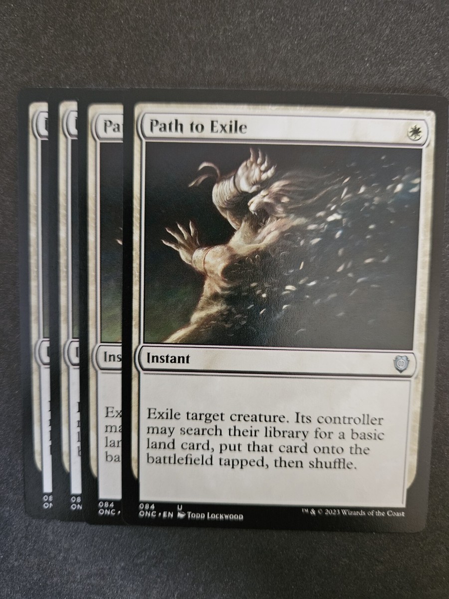 MTG l Path to Exile (x4 Playset) | Uncommon | (NM) Commander