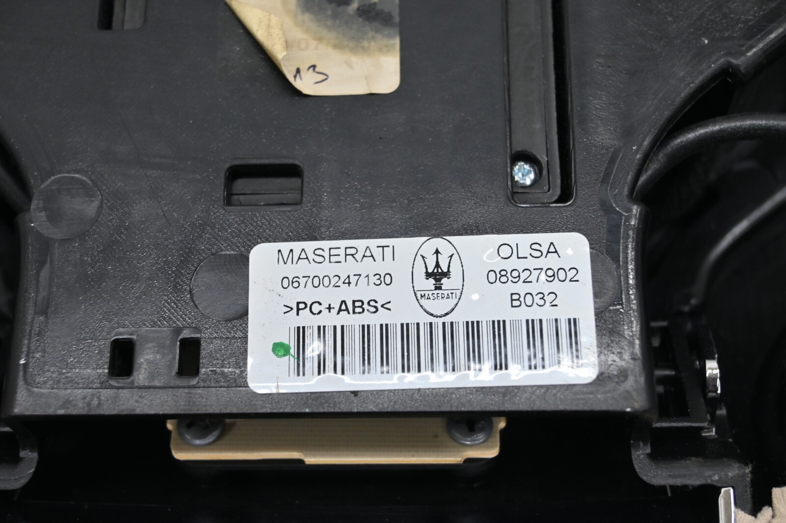 Maserati Ghibli 2014-2017 FRONT+UPPER Dome light