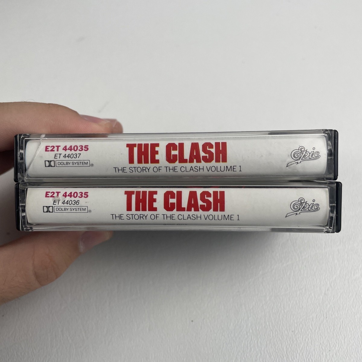 🔥THE CLASH The Story of the Clash Vol. 1 - 2 Cassette Tape
