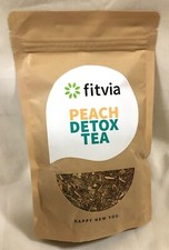 ~~ Fitvia Detox Tee ~~ Pfirsich ~~ 100g ~~ Gewichtsverlust, Diät ~~
