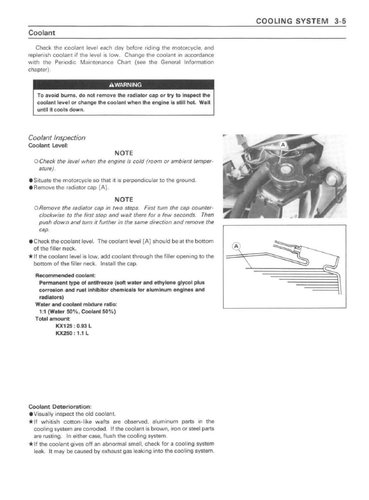Kawasaki KX250 KX 250 Service Repair Workshop Manual USB 1992 - 1993 - Picture 4 of 9