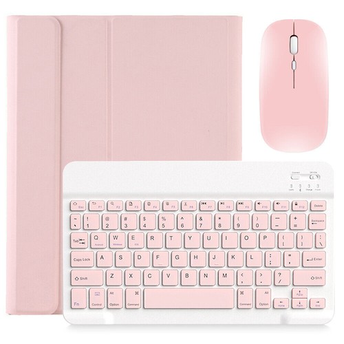 For iPad 5/6/7/8/9th Gen Air 4 5 Pro 11 Bluetooth Keyboard Case Cover With Mouse - Picture 19 of 25