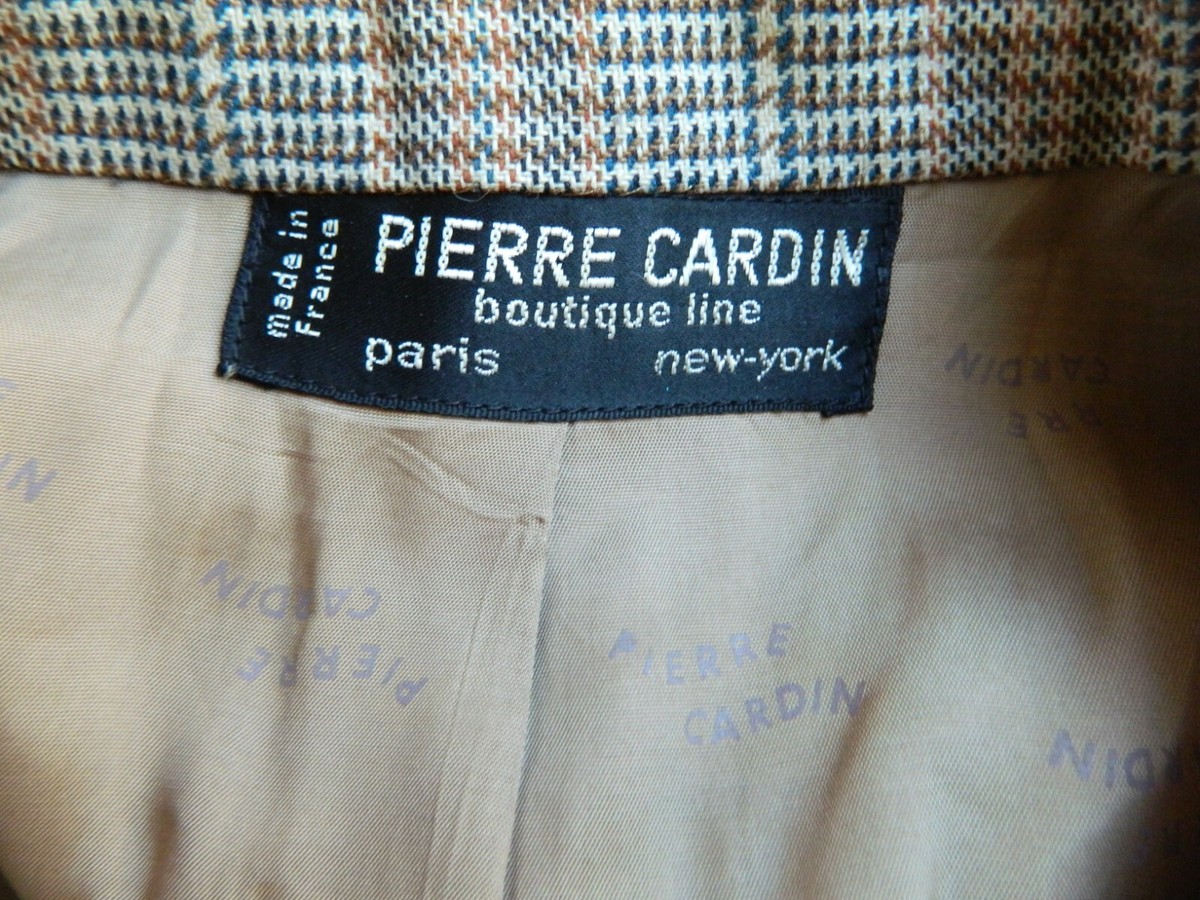 Vintage Pierre Cardin boutique line~France Mens 2PC Wool Suit~jacket with  pants