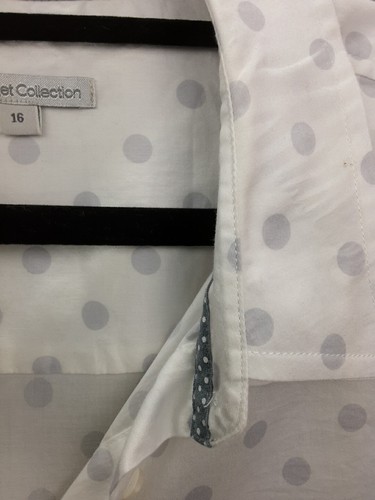 Target Size 16 Classic White Pure Cotton Career Wardrobe Dress Shirt - Picture 4 of 9