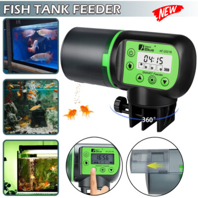 Smart Automatisch Fisch Feeder Aquarium Futterautomat Aquarium Futterspender NEW