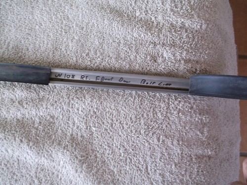 Mercedes Benz W108 Front Right Door Exterior Chrome Trim beltline belt line V.G. - Picture 8 of 8