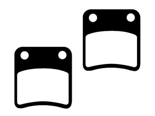EBC PARKING Disc Brake Pads (1 Set) Fits APRILIA NA850 MANA / GT (2008 to 2016) - Picture 6 of 7