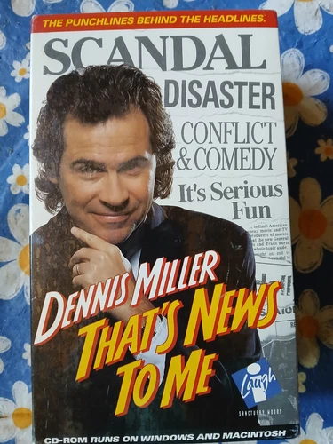Dennis Miller: That's News to Me (Windows/Mac, 1994) SNL Video CD-ROM