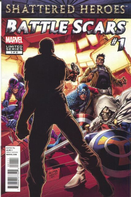 Battle Scars #1 Shattered Heroes 1st Marcus Johnson Fury Marvel Comic Book Battle Scars #1 Shattered Heroes 1st Marcus Johnson Fury Marvel Comic Book