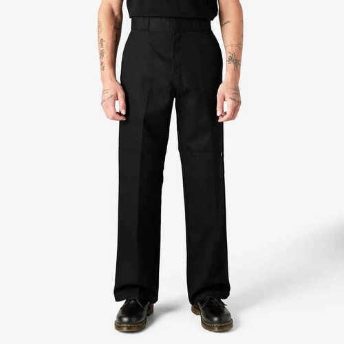 Lote de 3 pares de pantalones de trabajo Dickies talla 44 negro y tostado doble rodilla 1 carpintero marrón - Imagen 13 de 22