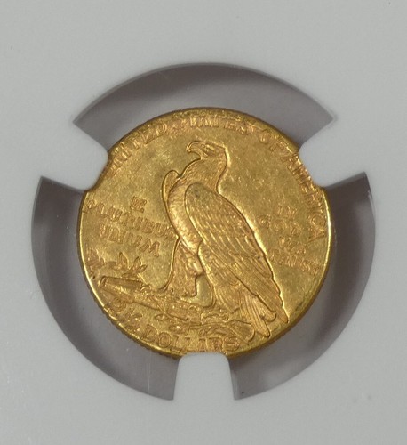 1925-D GOLD Indian Head $2.50 Quarter Eagle CERTIFIED NGC MS 63 - Picture 3 of 4