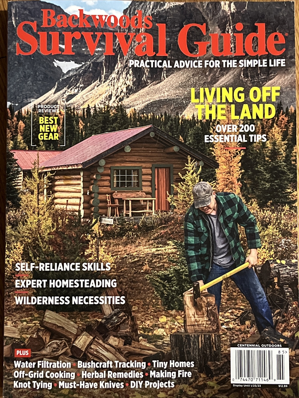 BACKWOODS SURVIVAL GUIDE: ADVICE TO A SIMPLE LIFE LIVING OFF the LAND ...