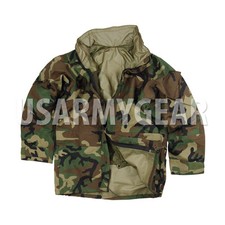 US Army Cold Wet Weather Gen 2 II ECWCS Woodland Goretex Parka Jacket S M L XL